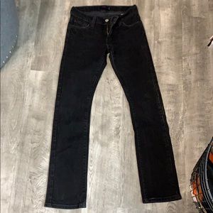 Levi’s Tilted 504 jean 3 skinny black jeans junior